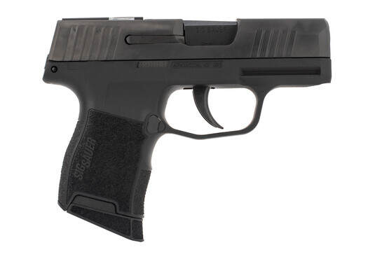 SIG Sauer P365 SAS micro compact 9mm pistol with low profile sights and unported slide
